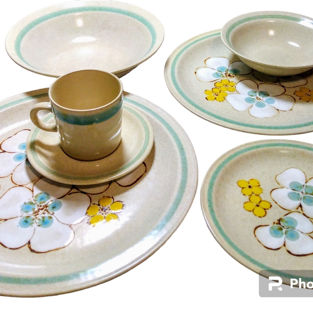 2 PIECES FOR $15. BUNDLE  Home Dining international China Statastone Sweet Briar